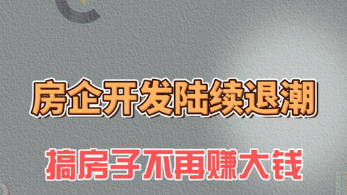 房企開發(fā)退潮 地產(chǎn)轉(zhuǎn)型期，房地產(chǎn)信息咨詢的崛起與價(jià)值重塑